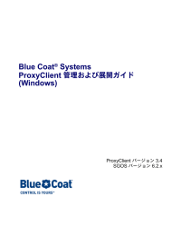 Windows - Blue Coat BlueTouch Online