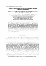 Change in phenoloxidase and its precursor during silkworm (a80