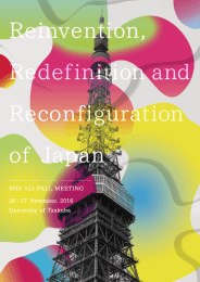 Sex, Marriage and the Self in Japan - University of Tsukuba