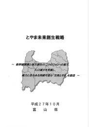 とやま未来創生戦略