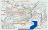 首都圏鉄道路線図 - 地理情報開発 CHIRI.COM