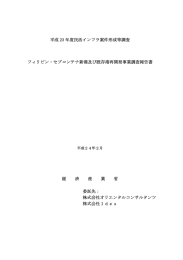 平成 23 年度民活インフラ案件形成等調査 フィリピン・セブ