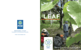 LEAFプログラム実践集 - 国際環境教育基金 FEE Japan