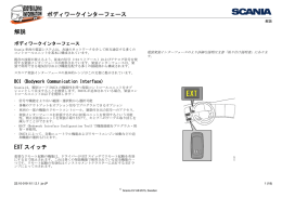 ボディワークインターフェース 解説 EXT スイッチ