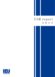 CSR report 2013