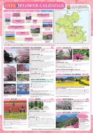 OITA FLOWER CALENDAR March