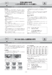 3D-CADを使った建築物の研究