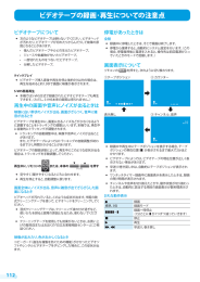 ビデオテープを再生する