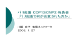 バリ会議で何が合意されたのか