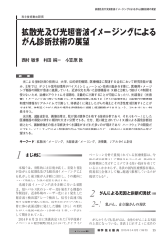 レポート4「拡散光及び光超音波イメージングによるがん診断技術の展望」