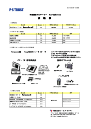 価格表