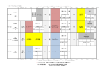 平成25年 秋季合宿日程表