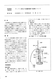 研究題目 テ"ン7~ン消化の定量実験の指導について