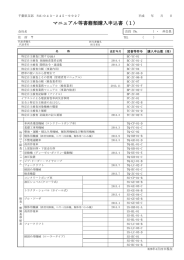 マニュアル等書籍類購入申込書（1） - （公社）建設荷役車両安全技術