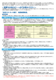 ＜重要なお知らせ＞∼必ずお読みください∼