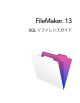 FileMaker 13 SQLリファレンスガイド