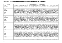 どんな問題も解決するチャート