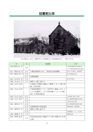 図書館沿革 - 小樽商科大学