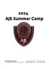 2014 AJE Summer Camp - The International School TImes