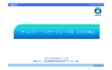 ダイレクト・インターフェース(X．25)の廃止