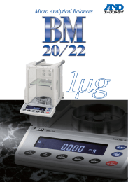 Micro Analytical Balances