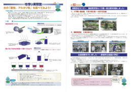 Page 1 ﾘ動戦l裏駿屋 水の「酸性、アルカリ性」を調べてみよう! はじめに