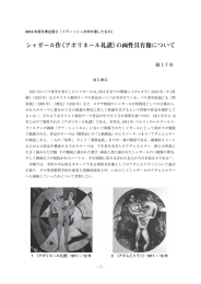 シャガール作《アポリネール礼讃》の両性具有像について