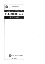 FLA3000G 操作マニュアル