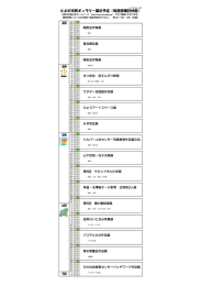 とよだ市民ギャラリー展示予定（毎週月曜日休館）