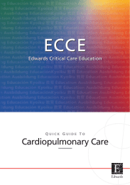 Cardiopulmonary Care - Edwards Lifesciences