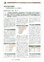 政党不信の有権者