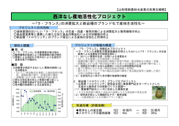 ｢ラ・フランス｣の消費拡大と新品種のブランド化で産地を活性化