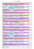 オープンキャンパス 2016年度 後期授業時間割
