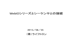 WebIOシリーズとシーケンサとの接続