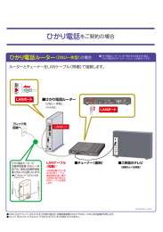 ひかり電話ルーター（ONU一体型）