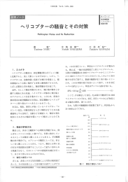 へリコプターの騒音とその対策